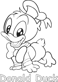Kleurplaten Donald