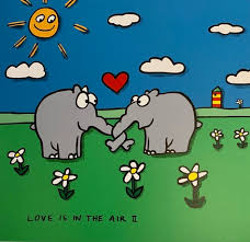 It always be but you missed it all it is as obvious as smelling spring flowers in the air that this is an entire season of love. Otto Waalkes Love Is In The Air Ii Artmix24