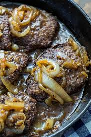 Steak kebabs are the one of the tastiest summertime dinners! Cubed Steak With Onion Gravy Recipe Tenderized Round Steak Recipes Round Steak Recipes Easy Steak Recipes