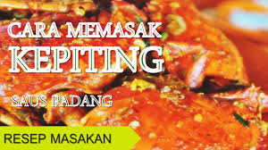 Resep kepiting saus padang ala restoran super enak dan mudah dapat anda lihat pada video berikut. Cara Memasak Kepiting Saus Padang Sedap Youtube