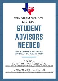 Agriculture, forestry, fishing and hunting. Windham School District We Are Hiring Windham School District Is Currently Looking For Student Advisors Click On The Link For A Job Description And Details On How To Apply Roach Unit