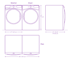The product comes in 40 packs per case with each pack containing 25 toploaders. Whirlpool Front Load Washer Dryer Dimensions Drawings Dimensions Com