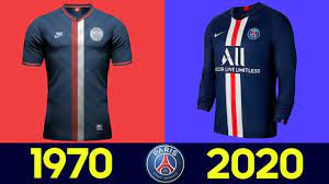 Dls 20 kits are totally different from dls 19 kits.so we are here with all dls 20 kits & logo. The Evolution Of Paris Saint Germain Football Kit All Paris Saint Germain Football Kits In History Youtube