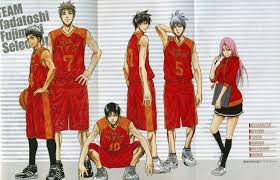 red team kasamatsu kiyoshi takao himuro mayuzumi momoi kuroko kuroko no basket kuroko s basketball
