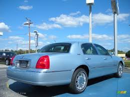 Image result for Light Ice Blue 2005 Town Car