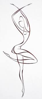 Idea For My Left Shoulder Ballet Art Silhouette Art Art Drawings