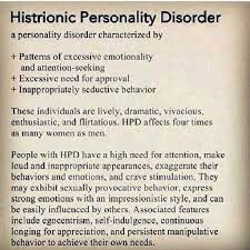 S W A M P Evolution On Instagram What Are The Symptoms Of Histrionic Personality Histrionic Personality Histrionic Personality Disorder Personality Disorder