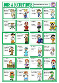 Jobs Worksheet Free Esl Printable Worksheets Made By Teachers Learn English English Activities English Lessons