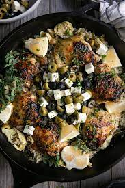 Recipe by phat and sassy. One Pot Chicken And Rice Recipe With Olives The Forked Spoon