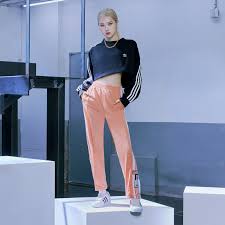 Today's video is inspired by rose (chaeyoung) from blackpink! Adidas Originals X Blackpink 2021 Photos Hd Hq In 2021 Rose Adidas Blackpink Fashion Adidas Photoshoot
