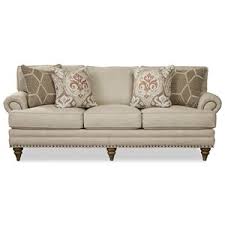 Über 7 millionen englischsprachige bücher. Paula Deen By Craftmaster P794650 Traditional Sofa With Turned Feet And Nailhead Trim Zak S Home Sofas
