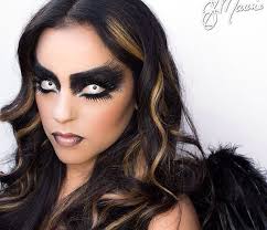 Hey lovelies, here is the first of my halloween makeup looks. Fallen Angel Makeup For Halloween Angel Makeup Angel Halloween Makeup Dark Angel Makeup
