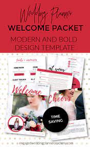 Lovely Wedding Planner Welcome Package Template Wedding Planner Business Wedding Planner Career Welcome Packet