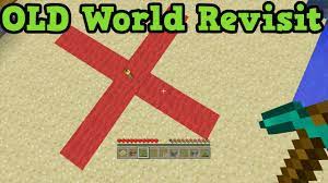 This version of minecraft requires a keyboard. Minecraft Xbox 360 Old World Revisited First Builds Tu1 World Youtube
