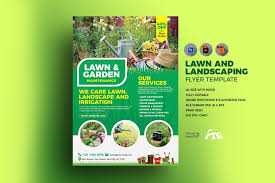 Looking for serious modern landscaping flyer design for mr gaddys lawn? Lawn And Landscaping Flyer 595606 Flyers Design Bundles