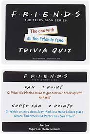 It's time to prove how well you paid attention to these tv love stories! Paladone Friends Tv Show Trivia Quiz Game With 100 Questions By Paladone Shop Online For Toys In Germany
