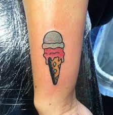 Gucci mane's latest tattoo — an ice cream cone with three scoops and the word brrr across the right side of his face — has appeared all over the internet today.for the most part. 28 Ice Cream Tattoo Ideas Ice Cream Tattoo Tattoos Cool Tattoos