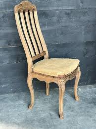 One easy option is to attach chair raisers to the chair legs. 6 Bleached Oak Fine Carved Regence Tall Back Dining Chairs Antiqueswarehouse Recent Added Items European Antiques Decorative