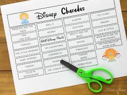 Top gun, bridesmaids, driving miss daisy, snakes on a plane, the wrestler, napoleon dynamite and many more. Disney Charades Printable Activity Mama Cheaps