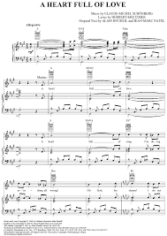 A Heart Full Of Love Sheet Music Violin Sheet Music Piano Music