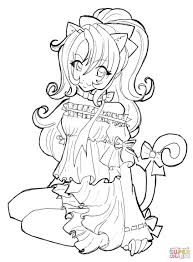 Anime Girl Coloring Sheet Neko Boy Pokemon First Day Of Pre K For Kids Stephenbenedictdyson