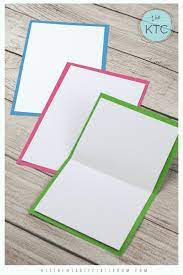 When you find it hard to express your feelings, send a photo card. Build Your Own 3d Card With Free Pop Up Card Templates The Kitchen Table Classroom