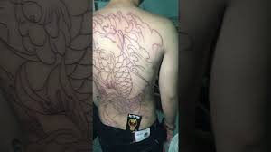Hình xăm cá chép vượt vũ môn hoá rồng ️ đẹp nhất xăm khung nữa . Hinh XÄƒm Ca Chep á»Ÿ Tay Ä'i Khung