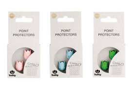 Tulip Point Protectors Size Small Pink Blue Or Green Knitting Etsy Point Protectors Knitting Accessories Knitting Needles Sizes