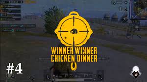 Winner Winner Chicken Dinner 4 Pubg Mobile Rush Gameplay 23 Squad Te Video Game Companies Action Adventure Game Chicken Dinner