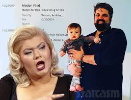 TEEN MOM Andrew Glennon asks Amber Portwood to take drug test after  'paranoid' behavior & dilated pupils