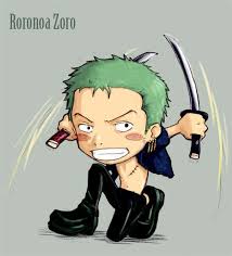 Gambar zoro one piece keren juga bisa anda download secara gratis. One Piece Zoro Anime Chibi Zoro Roronoa Zoro