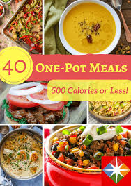 40 One Pot Dishes With Less Than 500 Calories Meals Under 500 Calories 500 Calorie Meals 700 Calorie Meals