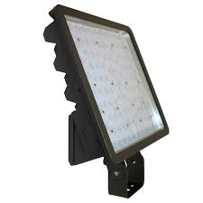 262 Watt Bronze Integrated Led Outdoor Flood Light Bracket Mount Outdoor Flood Lights Flood Lights Post Mount Lighting