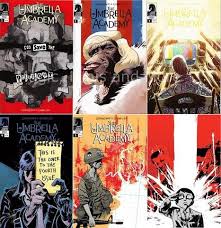 Created by steve blackman, jeremy slater. The Umbrella Academy Dallas Comic Set 1 2 3 4 5 6 Way 83388355