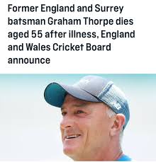 Graham Thorpe rip Completely shocked