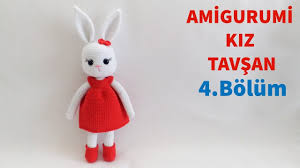Amigurumi Orgu Kiz Tavsan Yapimi Elbise Ayakkabi Ve Toka Yapilisi 4 4 Amigurumi Orgu Anneler Gunu Elisi