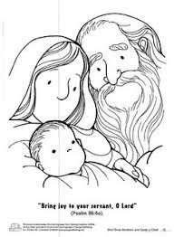It must have been hard to wait for years to see this promise fulfilled. Abraham Sarah And Baby Isaac Coloring Pages