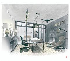 A guide to the best free home and interior design tools, apps & software for a renovation or new home. Pin By Dark Night On Professional Perspective Rendering And Sketching Home Office Colors Interior Sketch Office Colors