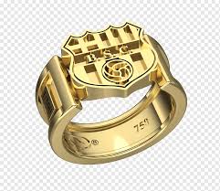 Barcelona football club, also known as barça, was founded by swedish businessman hans gamper. Ring Barcelona S C Fc Barcelona Gold Silver Ring Love Wedding Fashion Png Pngwing