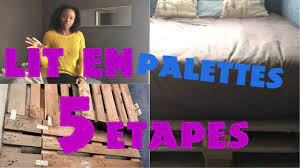 Voici quelques conseils pour bien choisir et utiliser ses palettes de récup'. Fabriquer Un Lit Avec Des Palettes Industrielles En 5 Etapes Youtube