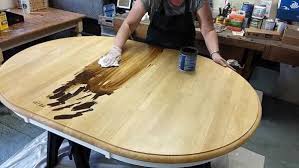 Southern yellow pine vs white pine most big box ho How To Refinish A Dining Table Without Stripping The Original Coat