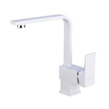 Hansgrohe mitigeur cuisine talis select s 300 avec douchette extractible acier inoxydable. Pivotant Robinet De Cuisine Blanc Robinet Cuisine Evier Mitigeur Monocommande Ebay