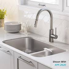 kraus premier undermount 32 in x 19 in