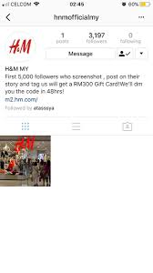 V the director general of inland revenue (malaysia) minuli vikend. H M Malaysia On Twitter There Have Been Fake H M Malaysia Accounts Circulating On Instagram Giving Away H M Gift Cards Vouchers We Have Reported Them To Instagram To Get Them Closed Down