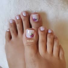 29 Fotos De Unhas Com Flores Bonitas Disenos De Unas Pies Unas