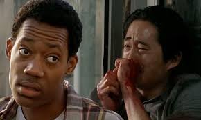 The Walking Dead's Aiden and Noah are eaten alive by zombies