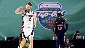 Drew timme makes it look so easy! Timme Kispert Lead No 1 Gonzaga Past Auburn Thescore Com