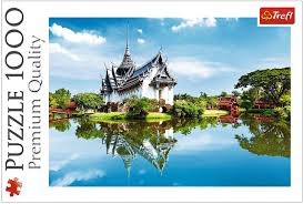 Here are some of the most demanding jigsaw puzzles around. Amazon Com Trefl 104370 Prasat Palace Bangkok Puzzle 1000 Pieces Toys Games