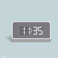 Vector Image Of Digital Alarm Clock Icon Free Image By Rawpixel Com Clock Icon Digital Alarm Clock Clock