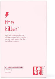 Maybe you would like to learn more about one of these? Amazon Com Love Wellness The Killer Boric Acid Suppositories Balance Yeast And Odor Causing Bacteria And Support The Vaginal Environment Supports A Healthy Vaginal Ph Balance 14 Boric Acid Suppositories